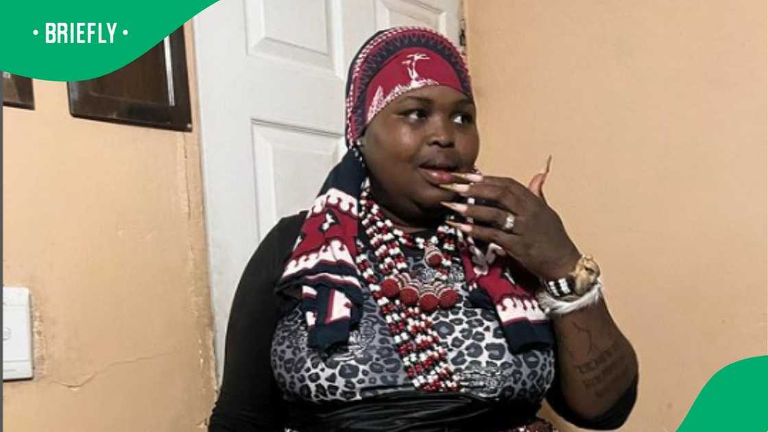 Netizens reacted to Gogo Maweni's pregnancy. Netizens reacted to Gogo Maweni's pregnancy.