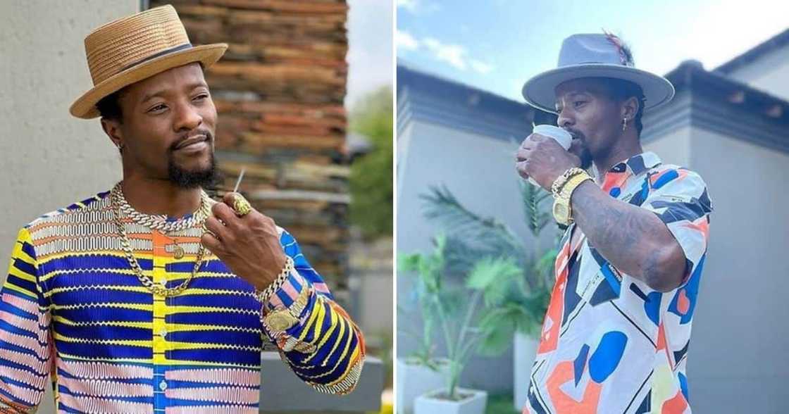 Abdul Khoza plays the character of Nqoba Zulu in 'The Wife Abdul Khoza plays the character of Nqoba Zulu in 'The Wife
