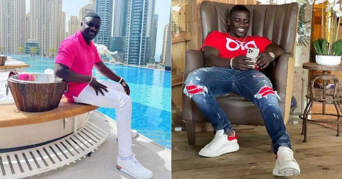 Michael K Williams, Akon, catches smoke, for claiming, rich people, suffer more Michael K Williams, Akon, catches smoke, for claiming, rich people, suffer more