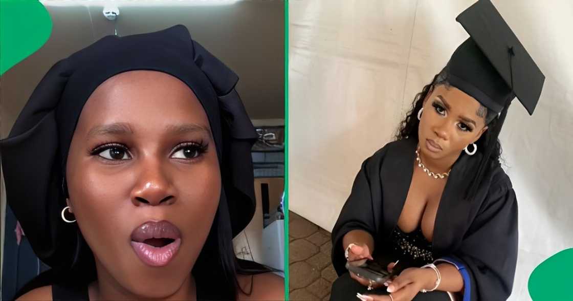 Mzansi reacts to lady's grad story Mzansi reacts to lady's grad story