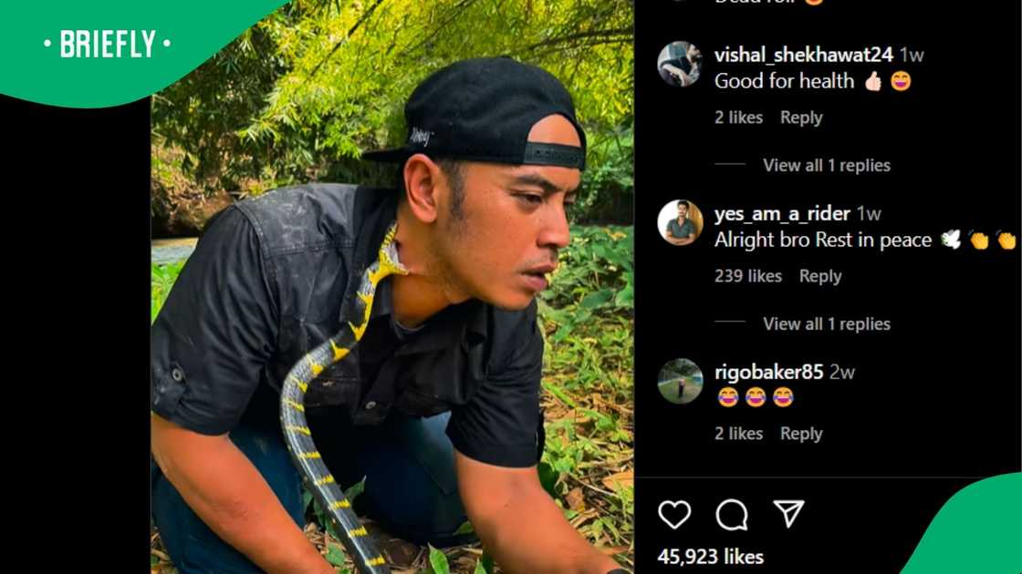 A man's post went viral. A man's post went viral.