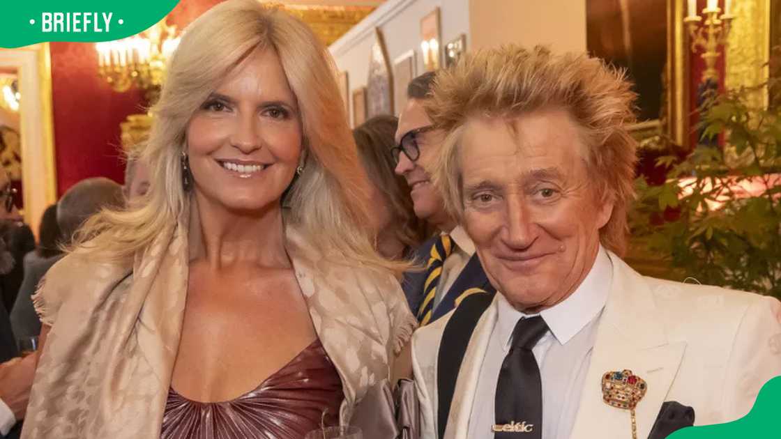 Penny Lancaster and Rod Stewart at The King's Foundation Annual Awards