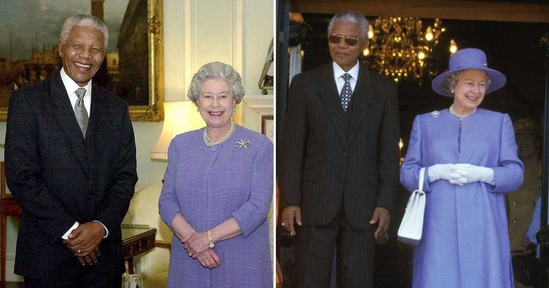 Queen Elizabeth II and Nelson Mandela Queen Elizabeth II and Nelson Mandela