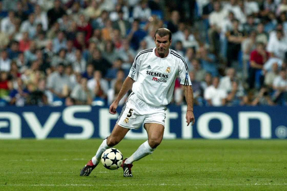 Zinedine Zidane in Madrid, Spain