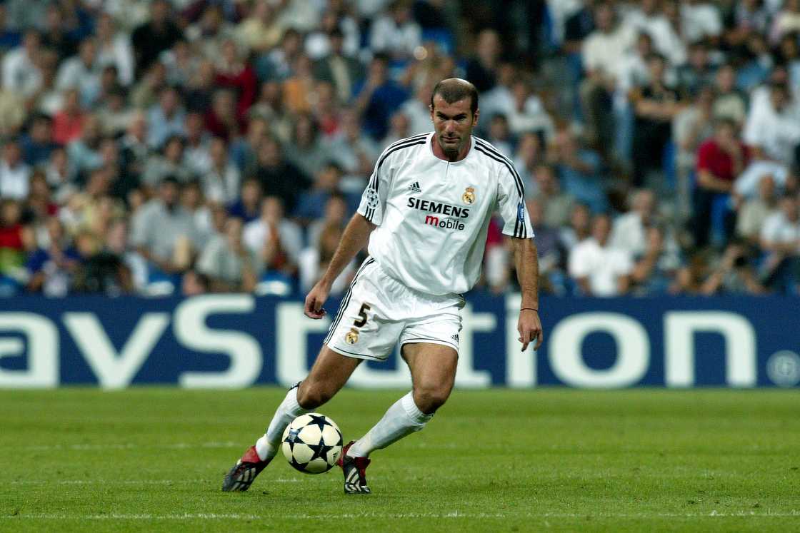 Zinedine Zidane in Madrid, Spain Zinedine Zidane in Madrid, Spain