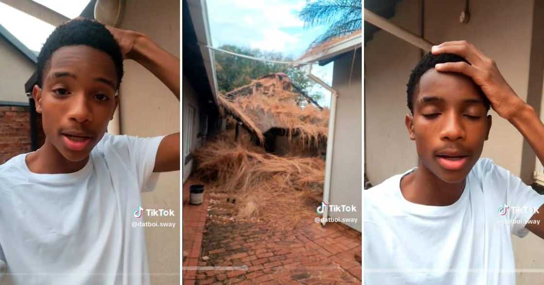 Man shows what happened after parents left him home alone Man shows what happened after parents left him home alone