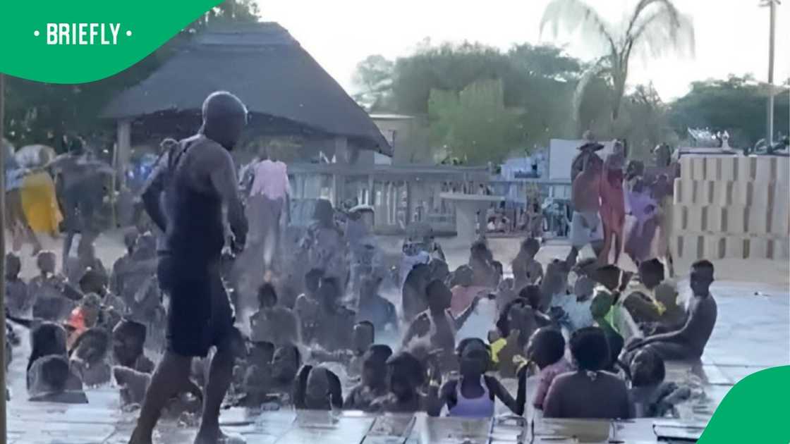 Kids at pool party rave over 'Biri Marung'