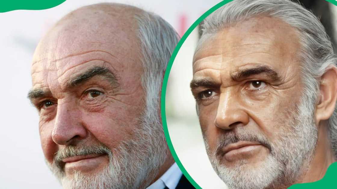 Sean Connery having a good time Sean Connery having a good time