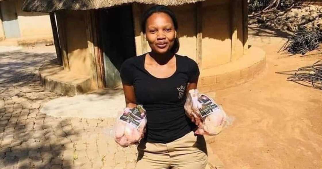 Female, farmer, chickens Female, farmer, chickens