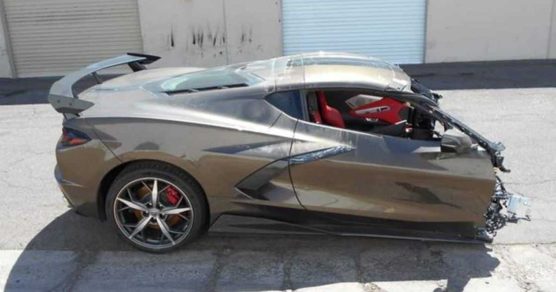 Many social media users are still shocked to see an expensive car split in half. Image: AZCycleParts/Facebook Many social media users are still shocked to see an expensive car split in half. Image: AZCycleParts/Facebook