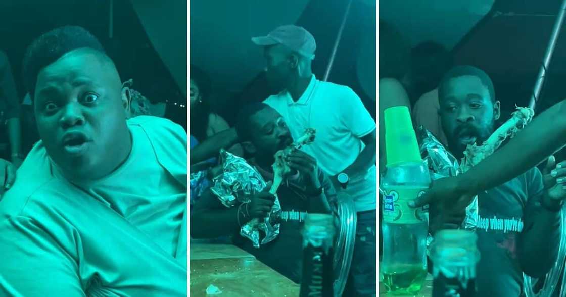 Dladla Mshunqisi, Man Chowing Meat Bone, Groove, Video, SA Dladla Mshunqisi, Man Chowing Meat Bone, Groove, Video, SA