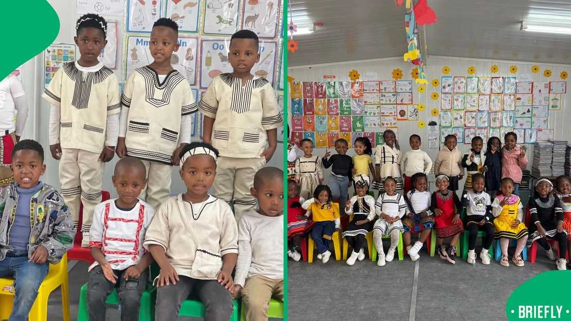 A heartwarming Heritage Day moment captures cultural pride through the innocence of children