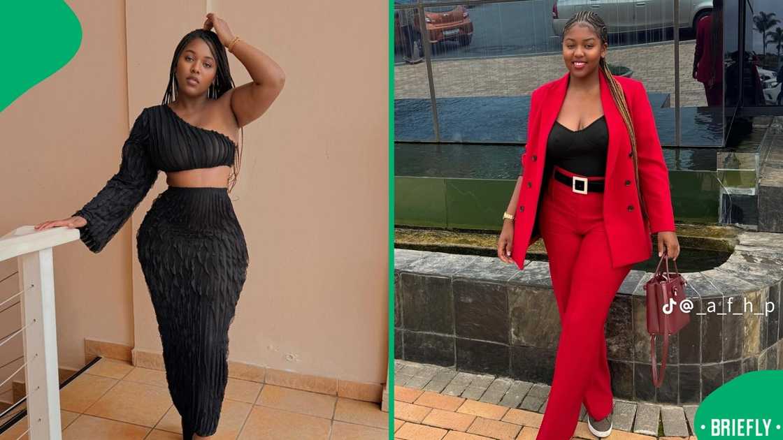 A woman shared a clip of her almost-finished home. A woman shared a clip of her almost-finished home.