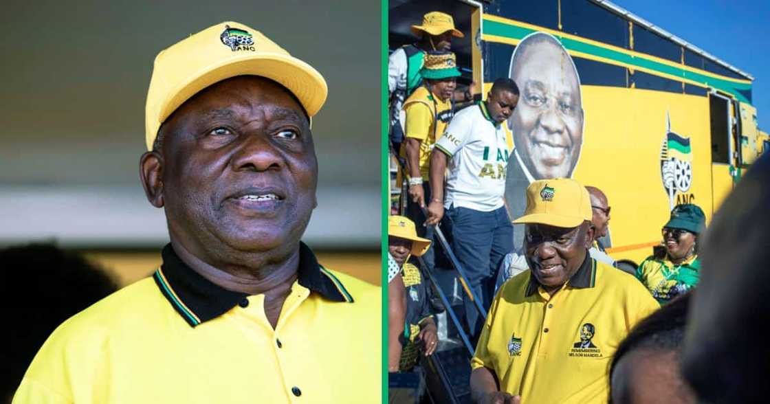 Cyril Ramaphosa said the Siyanqoba rally is a sign the ANC will win Cyril Ramaphosa said the Siyanqoba rally is a sign the ANC will win