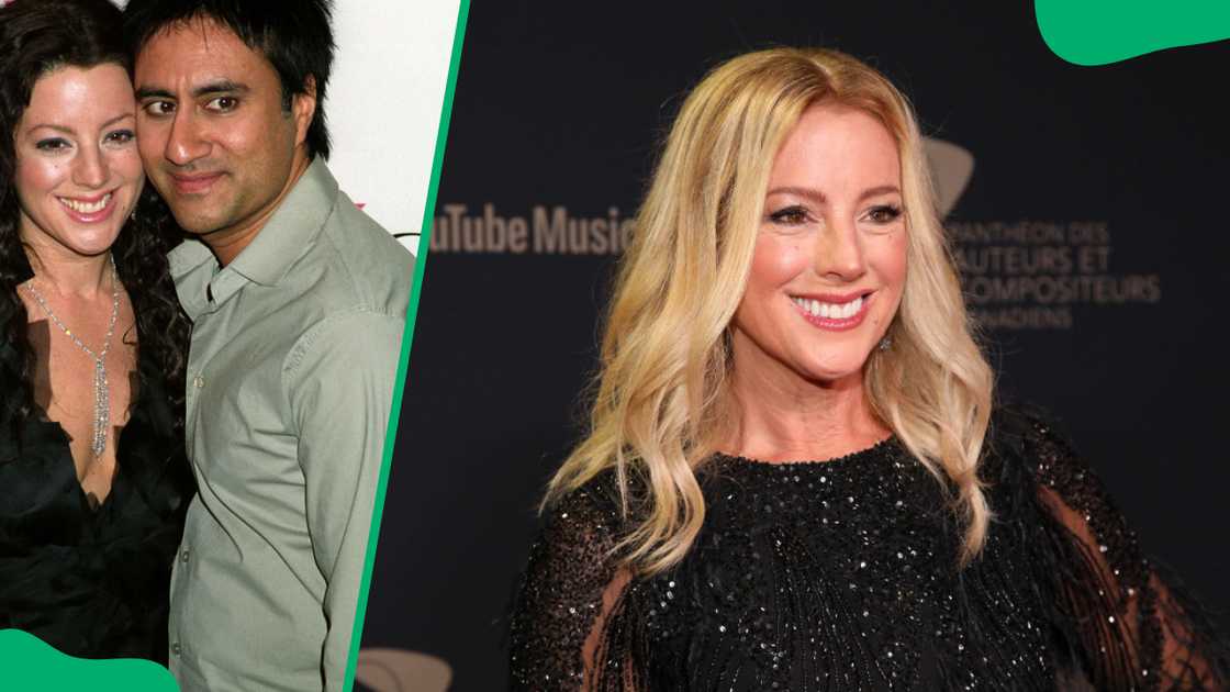 Sarah McLachlan and Ashwin Sood at the 2004 BMG Grammy after-party (L). The singer at the Massey Hall in 2024 (R) Sarah McLachlan and Ashwin Sood at the 2004 BMG Grammy after-party (L). The singer at the Massey Hall in 2024 (R)