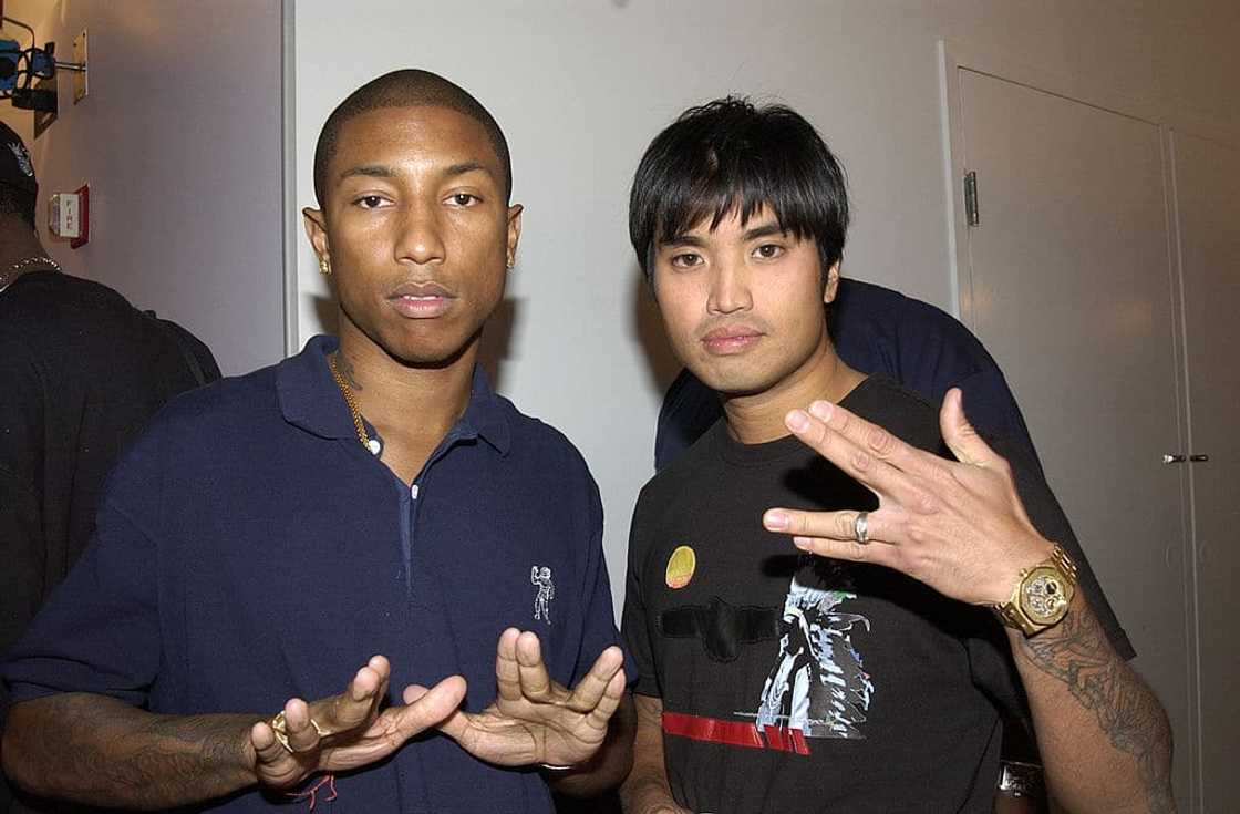 Pharrell Williams and Chad Hugo of The Neptunes Pharrell Williams and Chad Hugo of The Neptunes