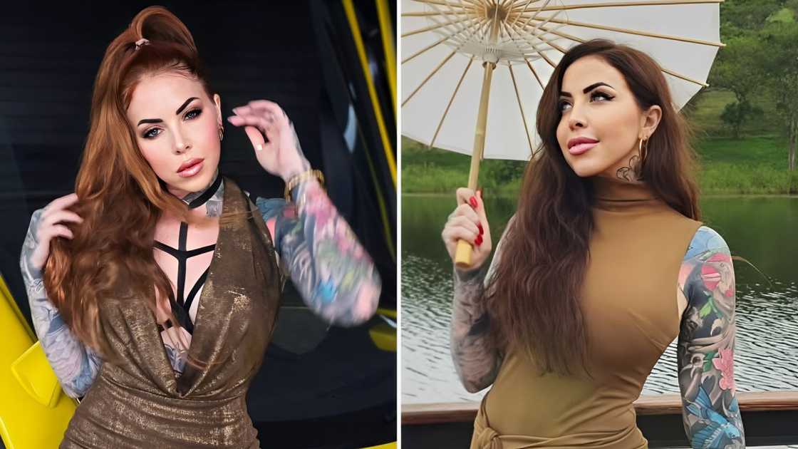 Jojo Robinson showed off her fake Hermès Birkin bag Jojo Robinson showed off her fake Hermès Birkin bag