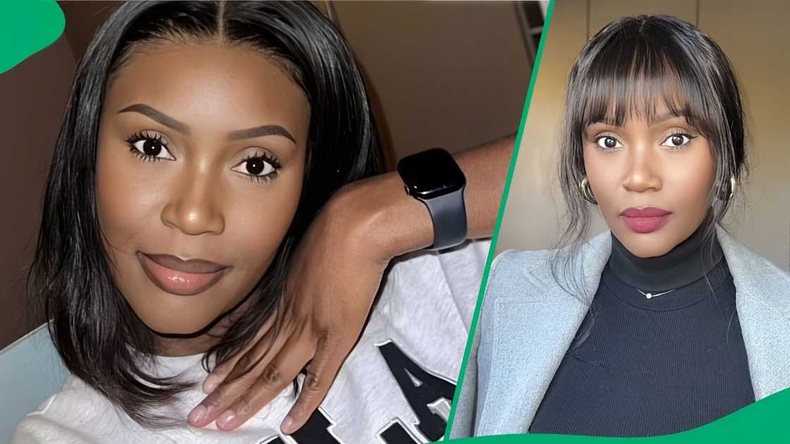 A TikTok video shows a woman sharing her Tinder experiences. A TikTok video shows a woman sharing her Tinder experiences.