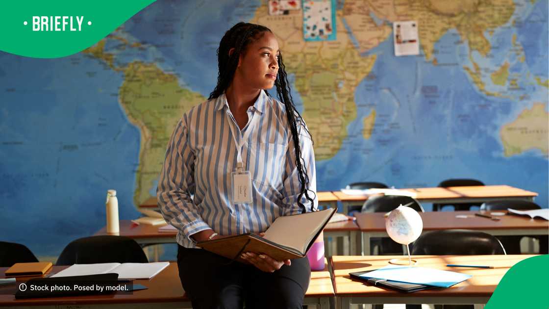 A South African teacher celebrated end of term in style A South African teacher celebrated end of term in style