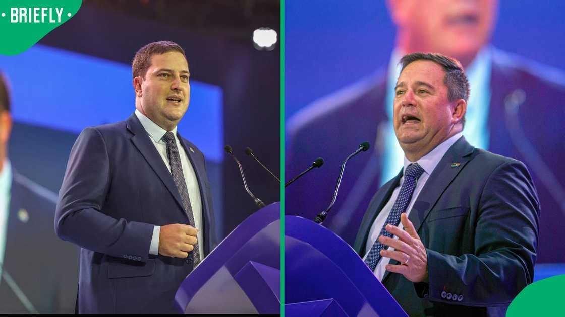Geordin Hill-Lewis responded to John Steenhuisen's allegations Geordin Hill-Lewis responded to John Steenhuisen's allegations