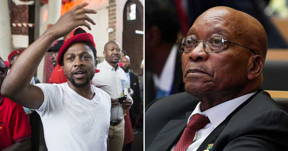 EFF MP Mbuyiseni Ndlozi calls out Jacob Zuma supporters EFF MP Mbuyiseni Ndlozi calls out Jacob Zuma supporters