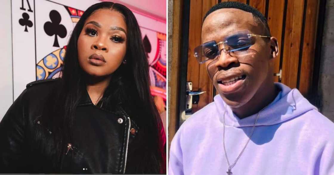 Lady Du, Big Xhosa, fighting, beef, Twar Lady Du, Big Xhosa, fighting, beef, Twar