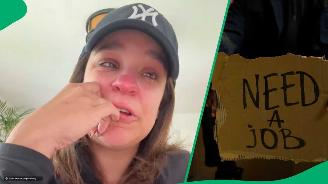American woman desperate for job after more than a year
