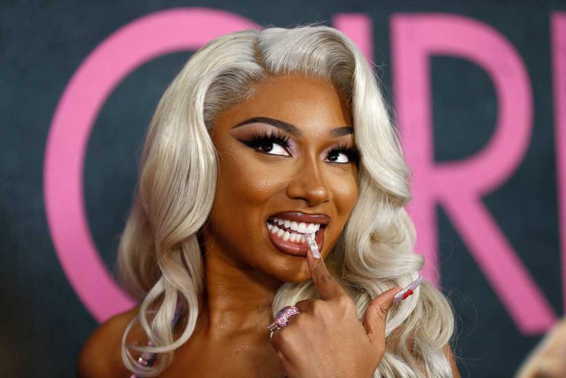 Megan Thee Stallion at the Mean Girls premiere