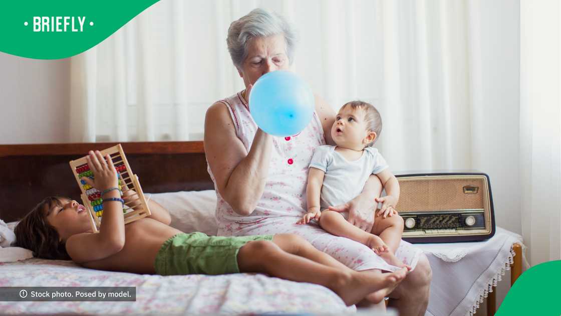 Some people love spending time with their grandmothers. Some people love spending time with their grandmothers.