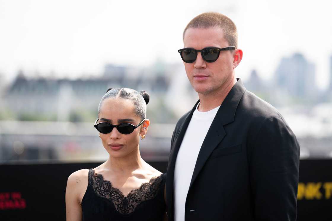 Zoe Kravitz and Channing Tatum in London