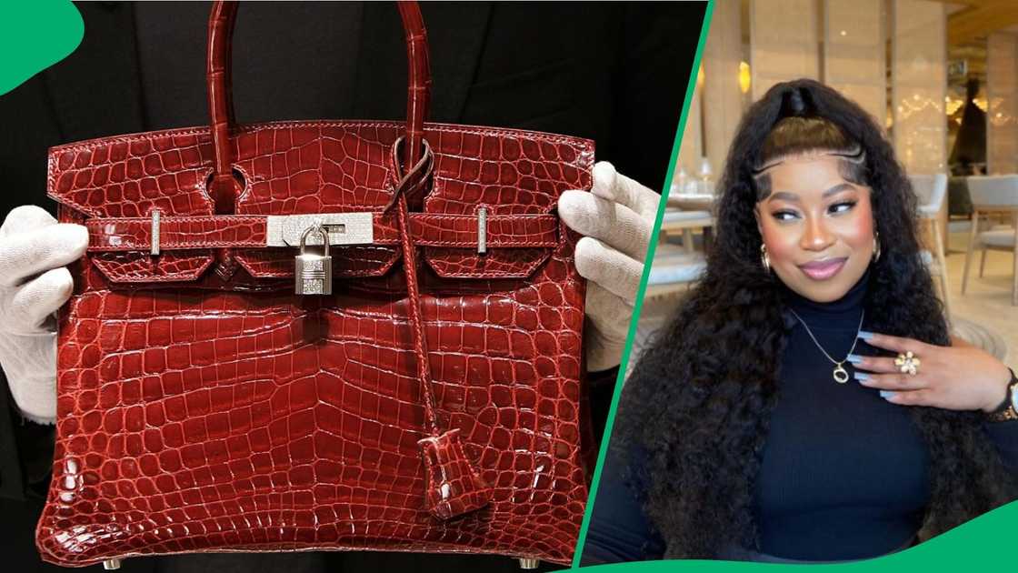 A woman found Hermès dupe handbags at PEP.