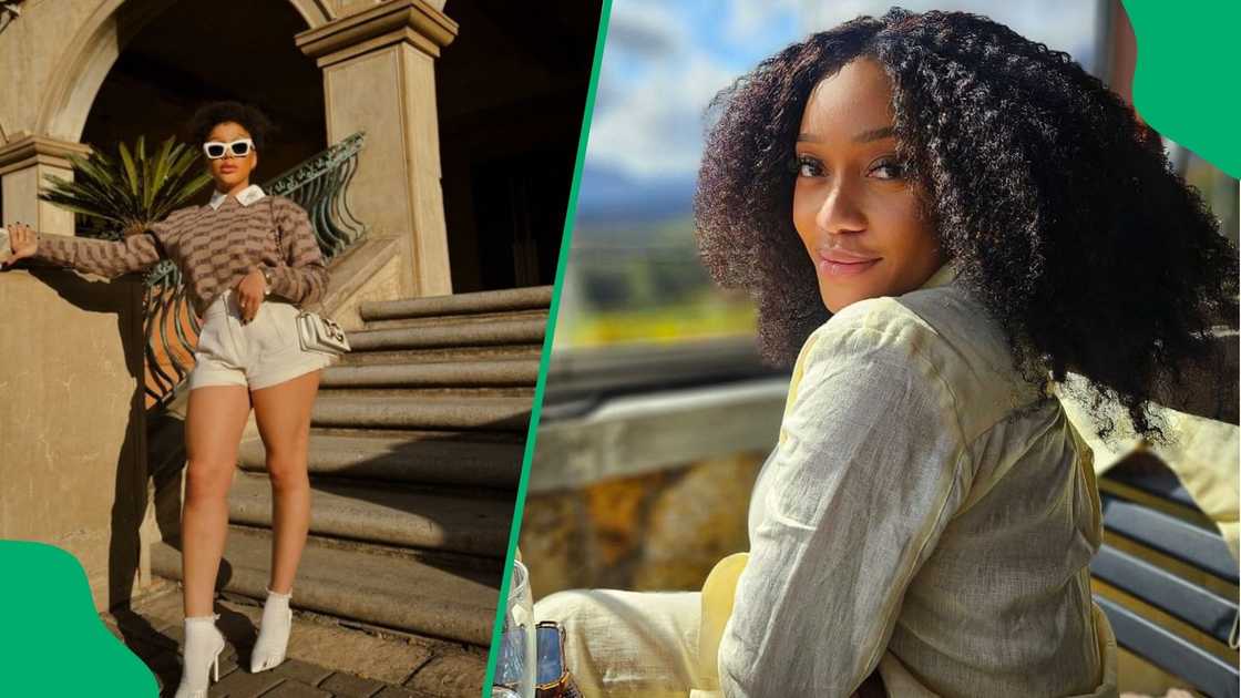 Thando Thabethe stirred controversy with her latest snaps.