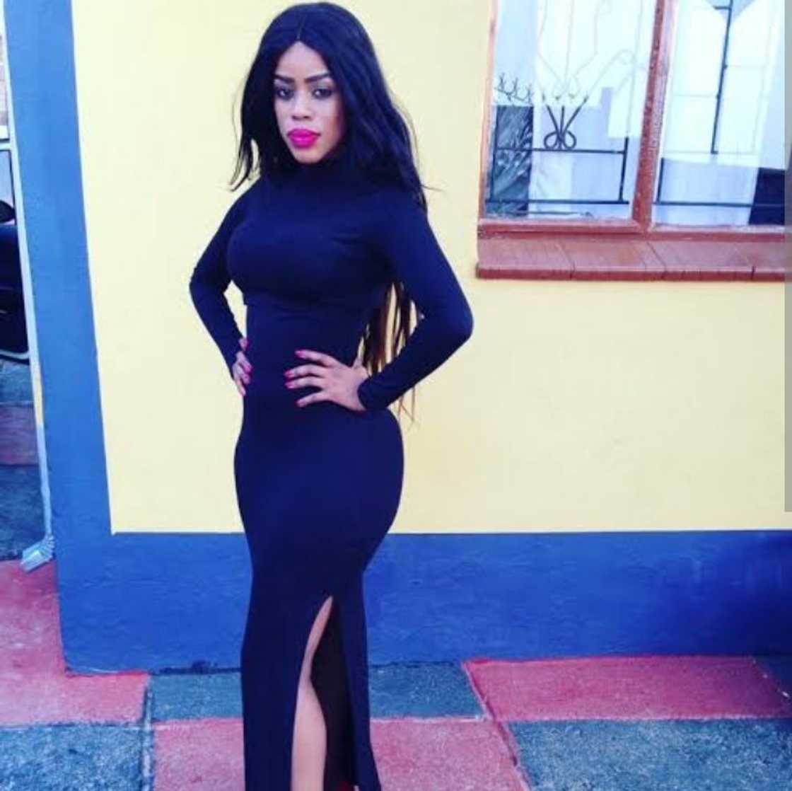 Twitter (X) shared a picture of Dineo Moloisane