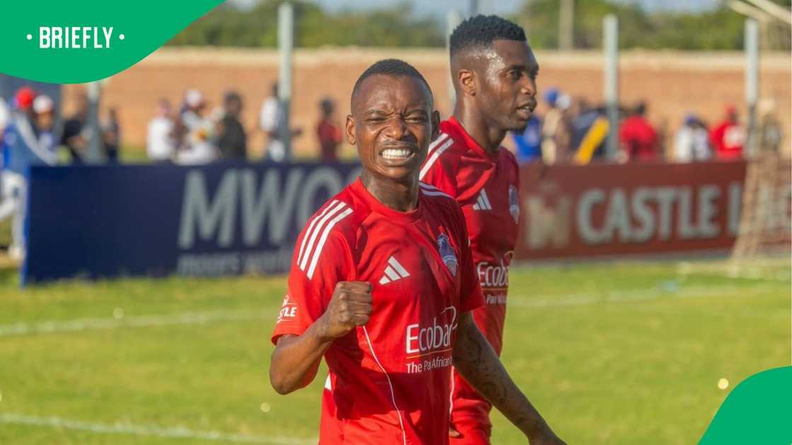 Khama Billiat in action for Scottland Football Club