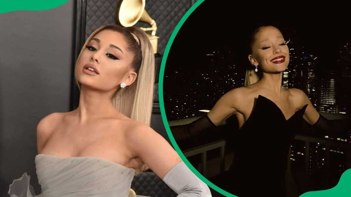 Ariana Grande before and after losing weight