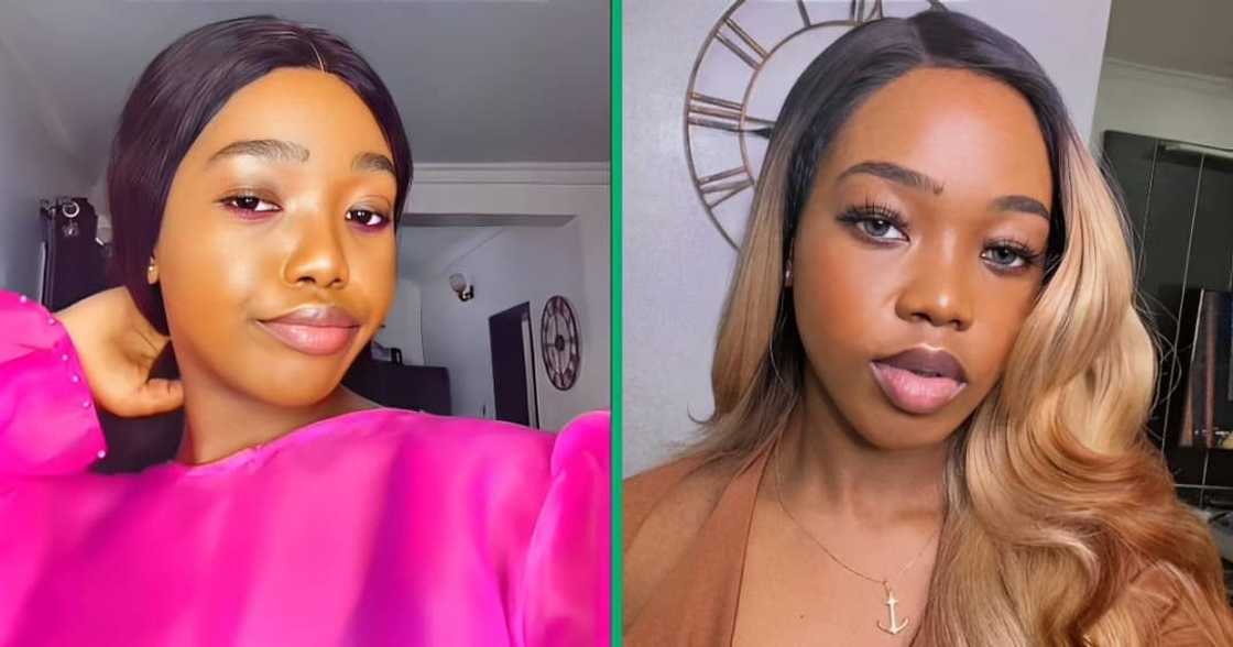 A TikTok video of a woman dancing. A TikTok video of a woman dancing.