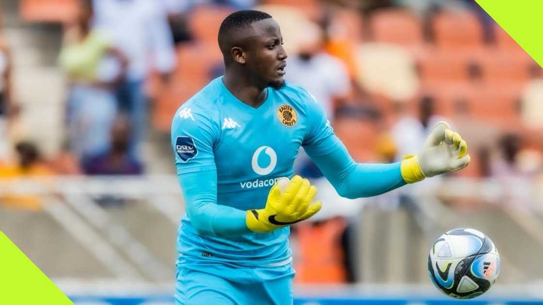 Bruce Bvuma has been waiting for his chance to reclaim his place at Kaizer Chiefs.