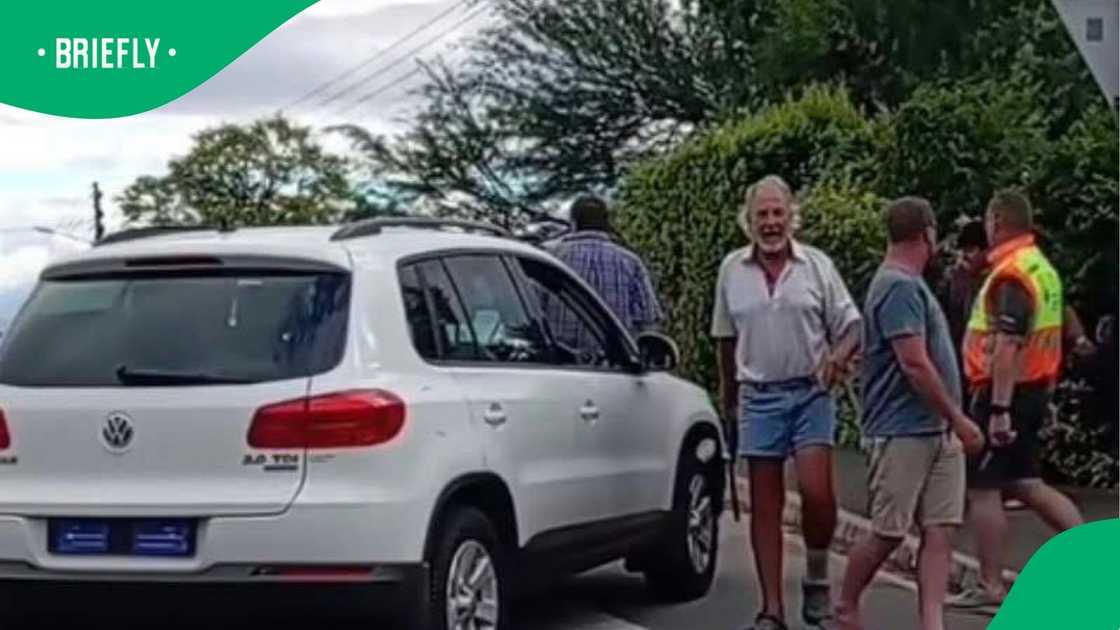 The incident occurred on Friday at the corner of Van der Riet Street and Kruid Street. The incident occurred on Friday at the corner of Van der Riet Street and Kruid Street.