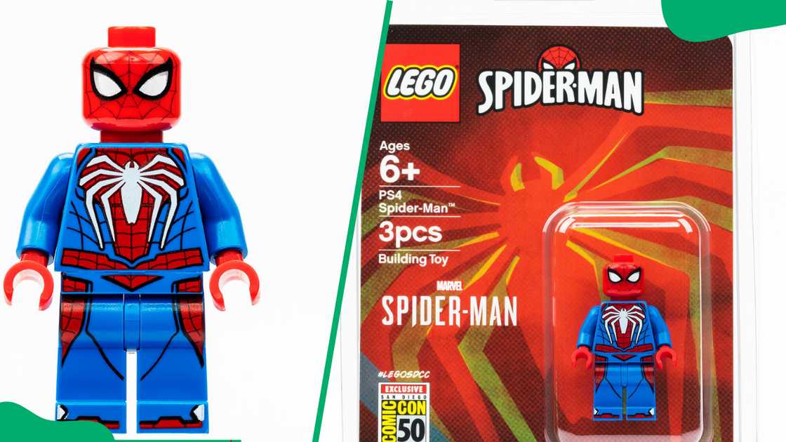 The 2019 Spider-Man minifigure