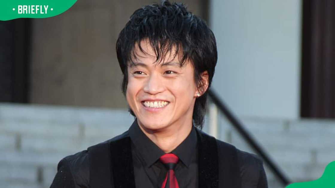 Actor Shun Oguri at a press conference to promote the movie 'Lupin The Third'. Actor Shun Oguri at a press conference to promote the movie 'Lupin The Third'.