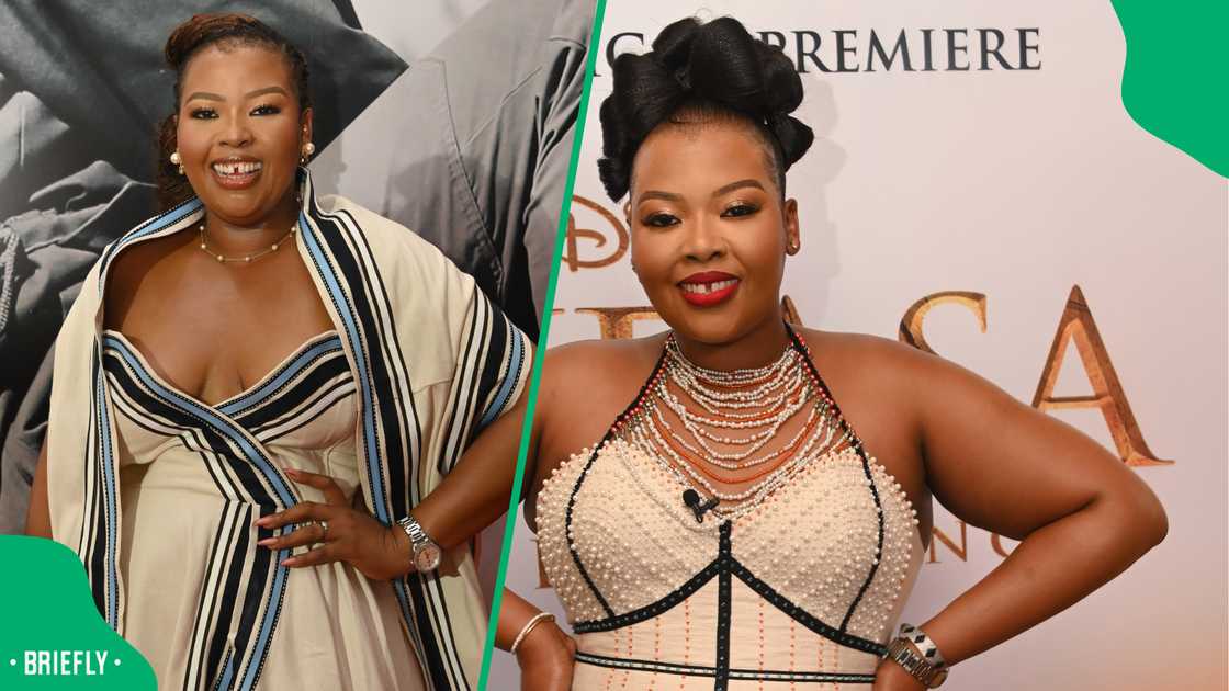 Netizens reacted to Anele Mdoda's new pictures Netizens reacted to Anele Mdoda's new pictures