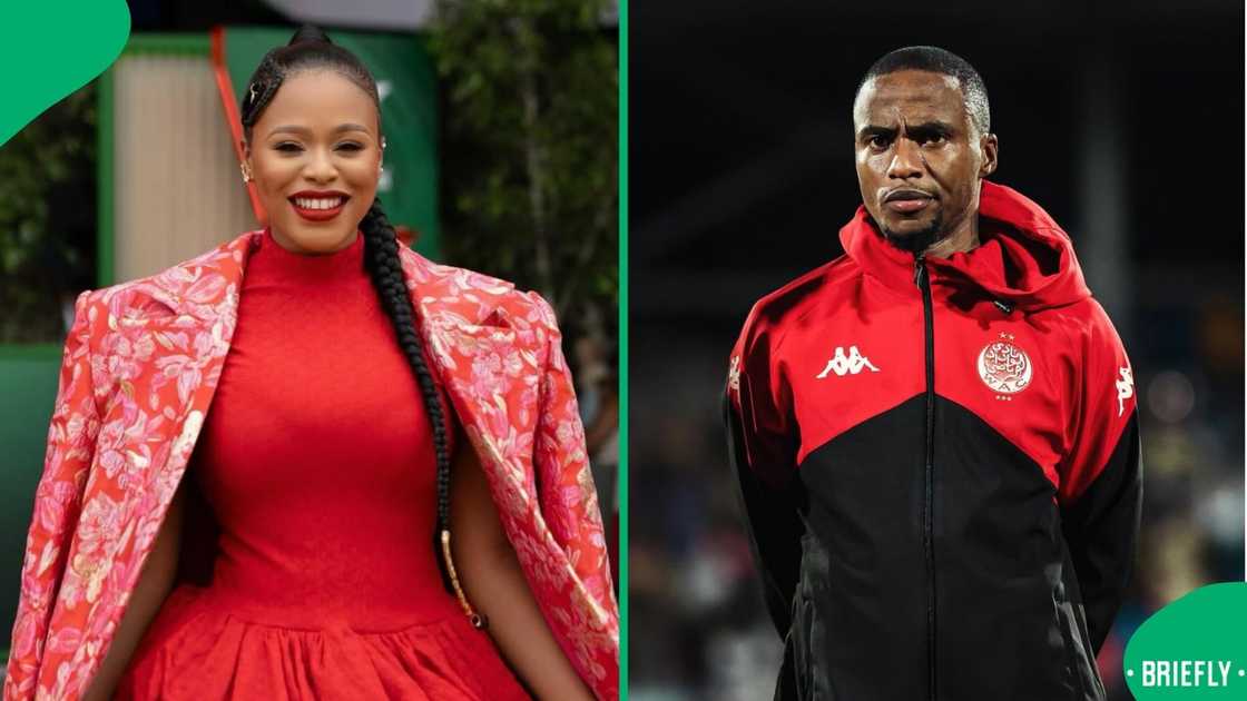 Online users reacted to Natasha Thahane's video