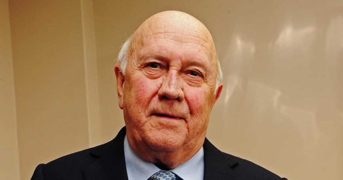 FW DE Klerk, state funeral