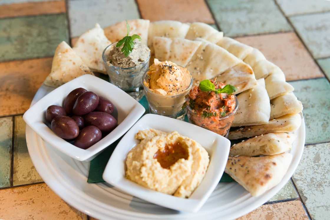 Mediterranean-inspired charcuterie board Mediterranean-inspired charcuterie board