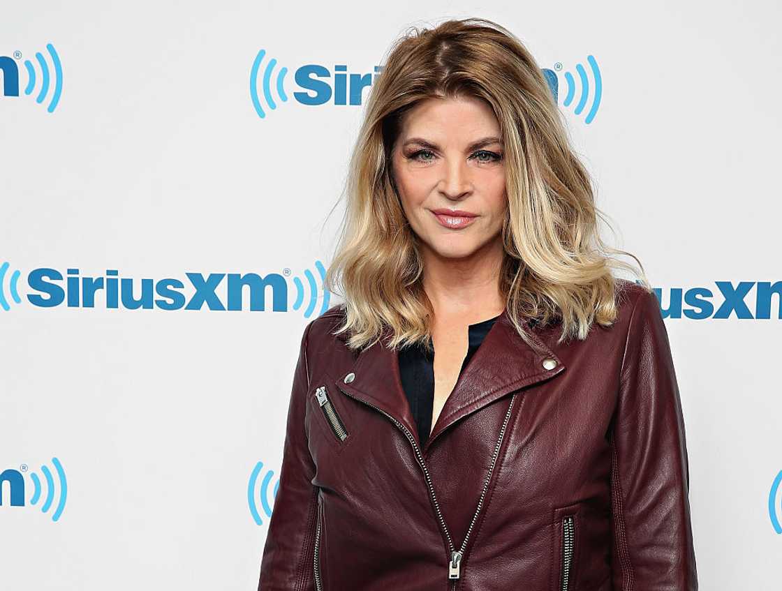 Kirstie Alley in New York City. Kirstie Alley in New York City.