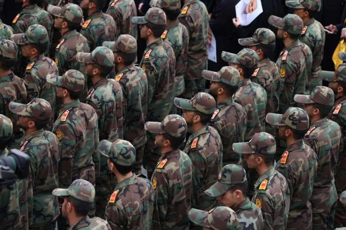 The US says Iran's central bank has provided support to the foreign arm of Iran's Islamic Revolutionary Guard Corps