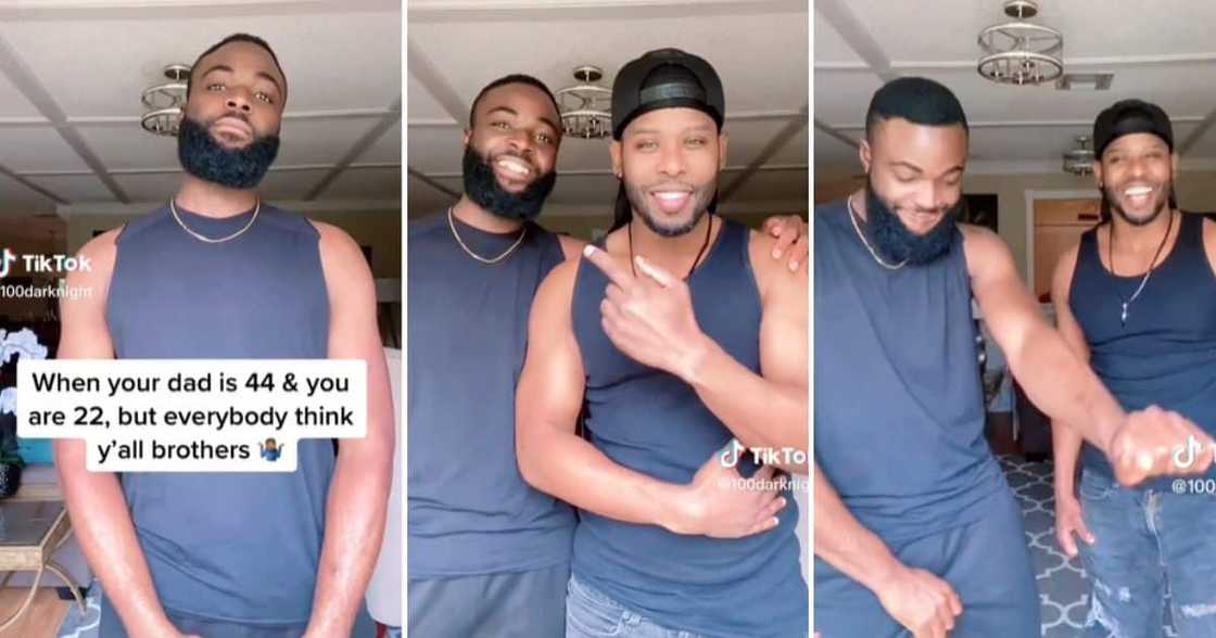 Handsome Father and Son Handsome Father and Son