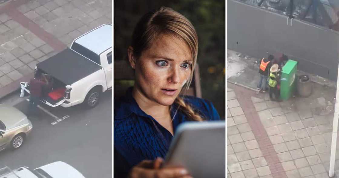 Durban Car guard help man steal from parked bakkie Durban Car guard help man steal from parked bakkie