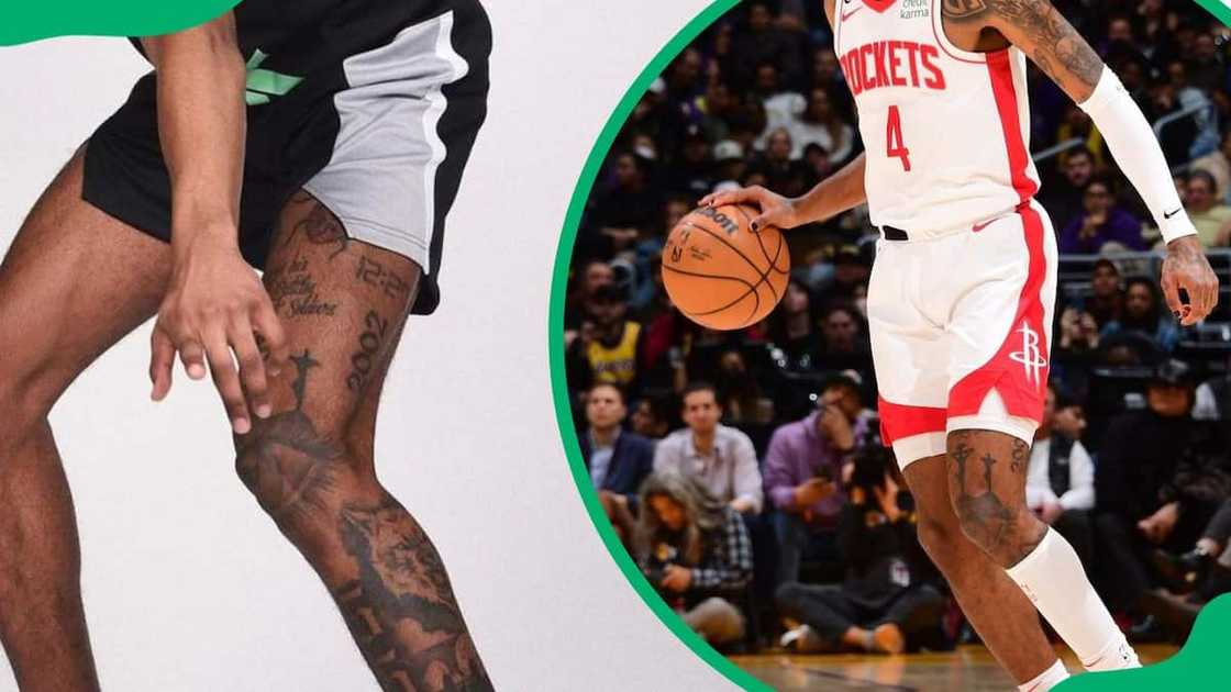 Jalen Green ‘2002, 12:27’ tattoo