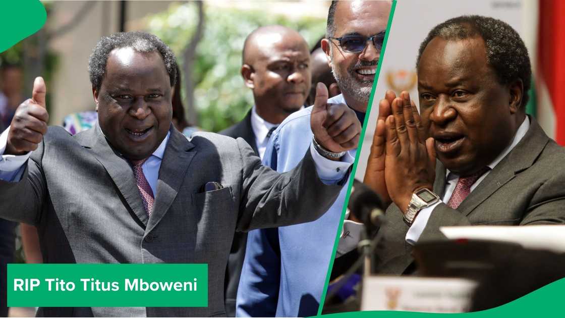 Public viewing held ahead of Tito Mboweni's funeral, President Cyril Ramaphos to deliver eulogy Public viewing held ahead of Tito Mboweni's funeral, President Cyril Ramaphos to deliver eulogy